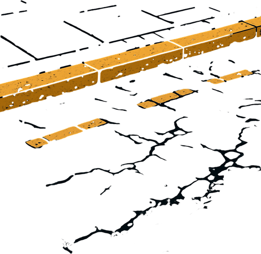 The street ground of a city.
In-Game asset.  2d.  High contrast.  No shadows