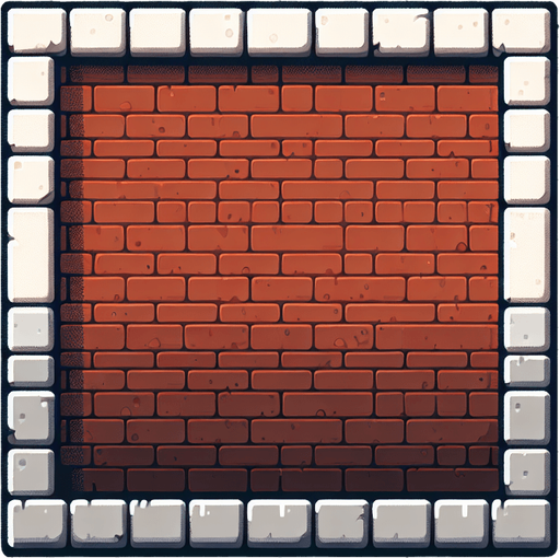 a wall backround.
Single Game Texture.  In-Game asset.  2d.  Blank background.  High contrast.  No shadows