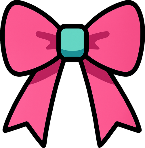 Bow.
In-Game asset.  2d.  High contrast.  No shadows that you can wear for girls