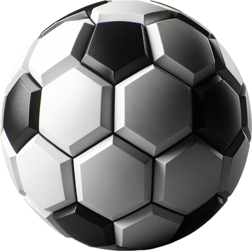 Can you create a soccer ball?.
Single Game Texture. In-Game asset. 2d. Blank background. High contrast. No shadows.