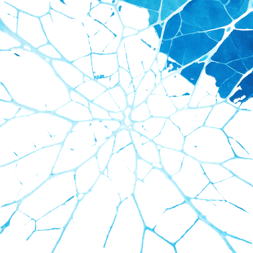 Hielo, ocupar toda la imagen, visto desde arriba.
In-Game asset.  2d.  High contrast.  No shadows