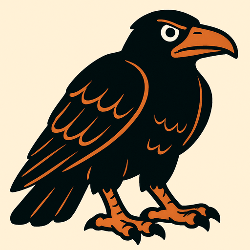 2d bird giant.
In-Game asset.  2d.  High contrast.  No shadows