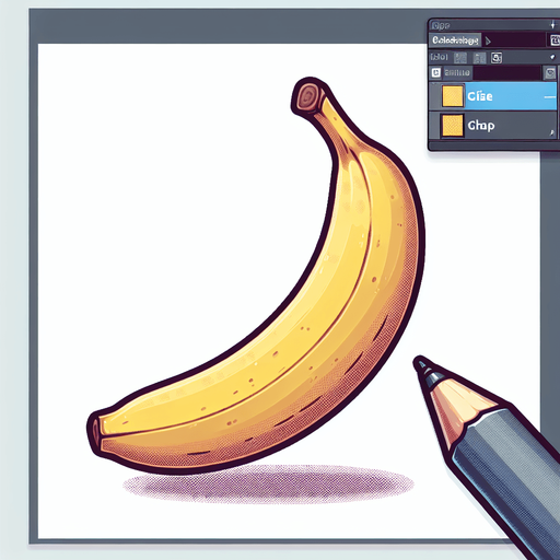 create banana.
Single Game Texture.  In-Game asset.  2d.  Blank background.  High contrast.  No shadows
