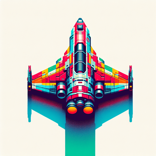 Space craft in facing forward.
Single Game Texture.  In-Game asset.  2d.  Blank background.  High contrast.  No shadows