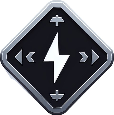 Single Game Texture. In-Game asset. 2d. flat minimalistic graphic. Boost pad with a lightning icon on the top. Top view. Blank background. High contrast. No shadows..
Single Game Texture. In-Game asset. 2d. Blank background. High contrast. No shadows.