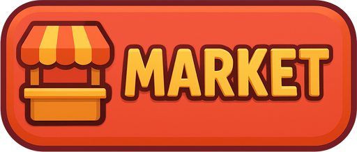 marketButton.
In-Game asset.  No shadows. 2d