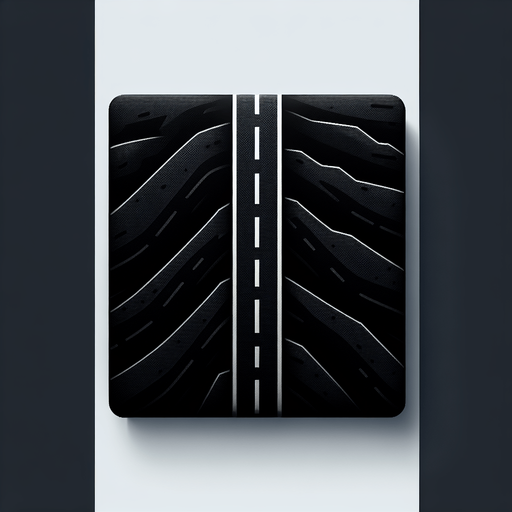 create a black color road.
Single Game Texture.  In-Game asset.  2d.  Blank background.  High contrast.  No shadows
