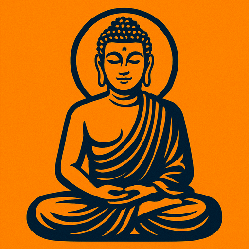 buddha.
In-Game asset.  2d.  High contrast.  No shadows