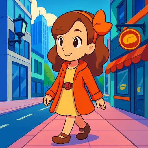 Add more vibrant colours in a more modern city setting