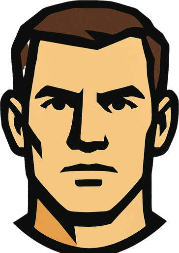Normal person head.
In-Game asset.  2d.  High contrast.  No shadows