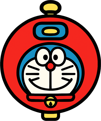 Doraemon gadget.
In-Game asset.  2d.  High contrast.  No shadows