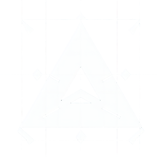 White triangle with sharp edges. White fill, thin outline, 2d, no shadows, blank background.
Single Game Texture. In-Game asset. 2d. Blank background. High contrast. No shadows.