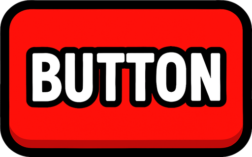 Button red.
In-Game asset.  2d.  High contrast.  No shadows