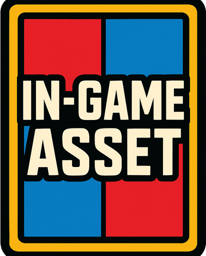 card front.
In-Game asset.  2d.  High contrast.  No shadows