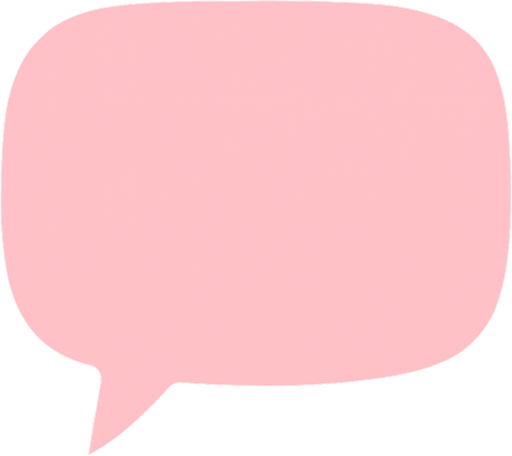 remove the face from the speech bubble