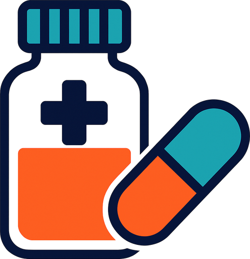 Medicina.
In-Game asset.  2d.  High contrast.  No shadows