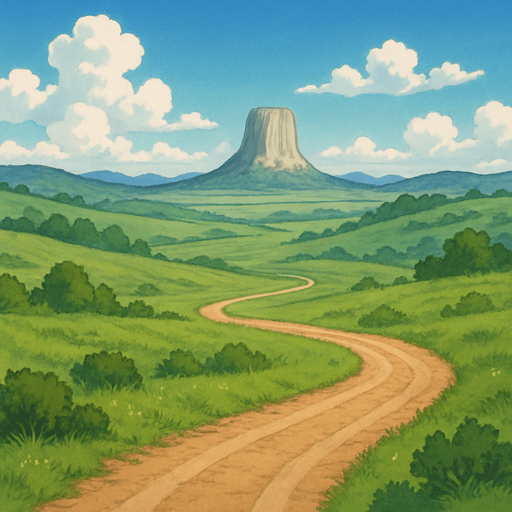 image nature landscape mato tipila look very small  more more 1000 km far distance hill usa. trail race track
In-Game asset.  2d anime