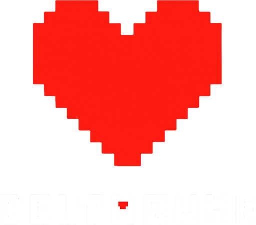 Make me a heart for Deltarune.
In-Game asset.  2d.  High contrast.  No shadows