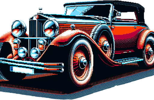 2d pixel car png