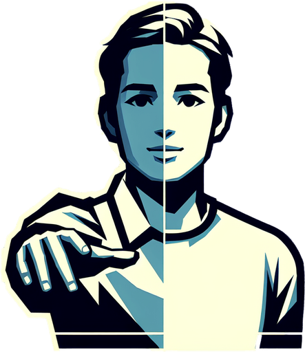 Person.
Single Game Texture. In-Game asset. 2d. Blank background. High contrast. No shadows.