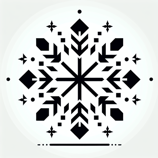 simple snowflake In-Game asset. 2d. Blank background. High contrast. No shadows. Single Game Texture. In-Game asset. 2d. Blank background. High contrast. No shadows.