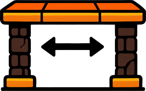 Paltform move..
In-Game asset.  2d.  High contrast.  No shadows