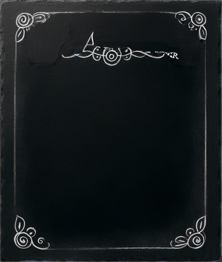 Text "ADEPT ELIXIR" handwritten in white chalk