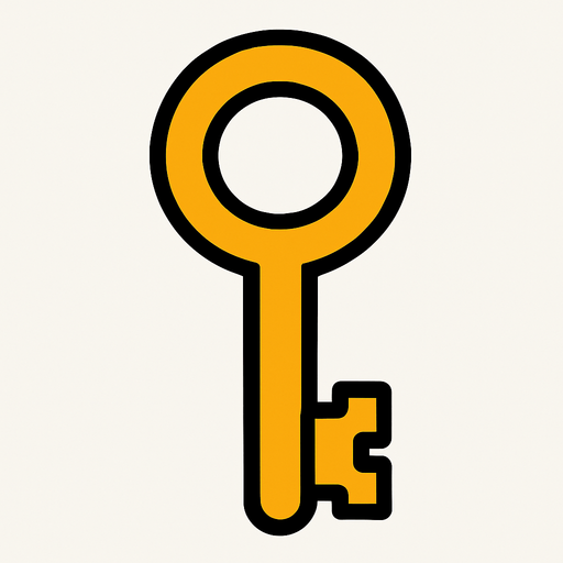 Anahtar.
In-Game asset.  2d.  High contrast.  No shadows