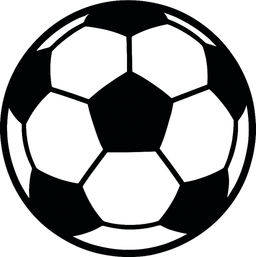 Un balón normal.
In-Game asset.  2d.  High contrast.  No shadows