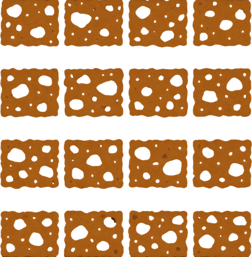 Bloque de tierra sin césped, visto desde arriba, con efecto repetido para unirse a otros bloques, ocupar el cuadro completo de imagen
In-Game asset.  2d.  High contrast.  No shadows