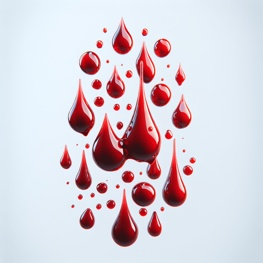 Many blood drop.
Single Game Texture.  In-Game asset.  2d.  Blank background.  High contrast.  No shadows. 3d