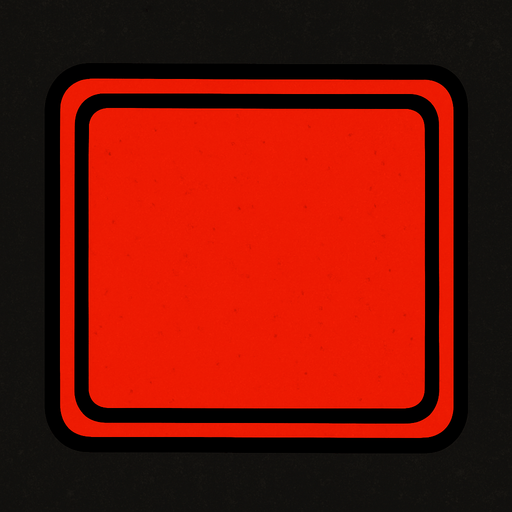 rectangle red color.
In-Game asset.  2d.  High contrast.  No shadows. rectangle red