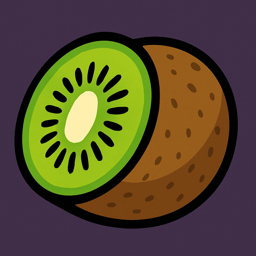 kivi.
In-Game asset.  2d.  High contrast.  No shadows