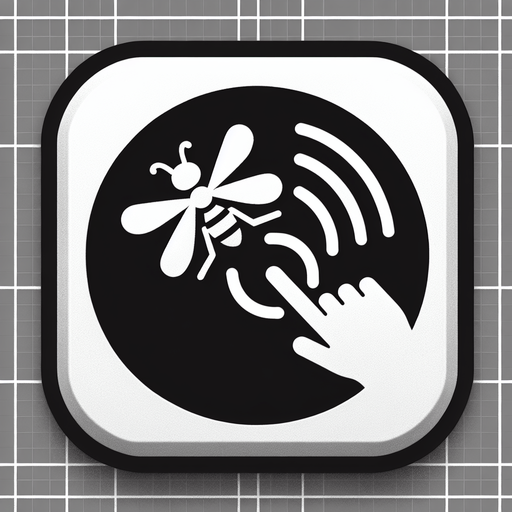 кнопка (прогнать мух).
Single Game Texture. In-Game asset. 2d. Blank background. High contrast. No shadows.