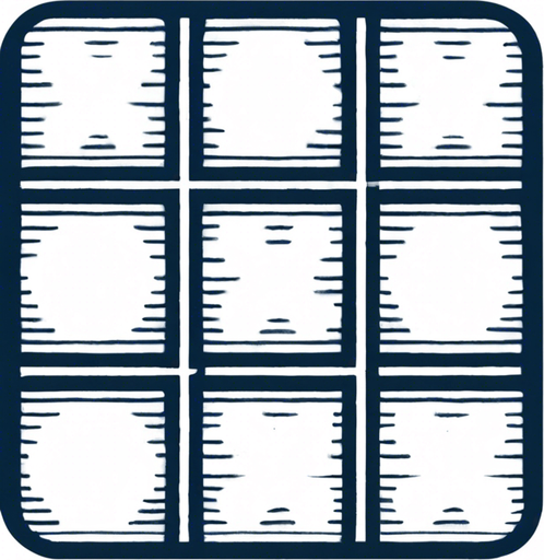 clean the inside of the squares