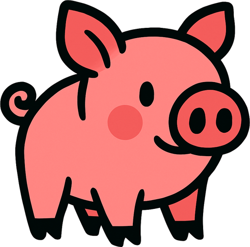 domuzcuk.
In-Game asset.  2d.  High contrast.  No shadows