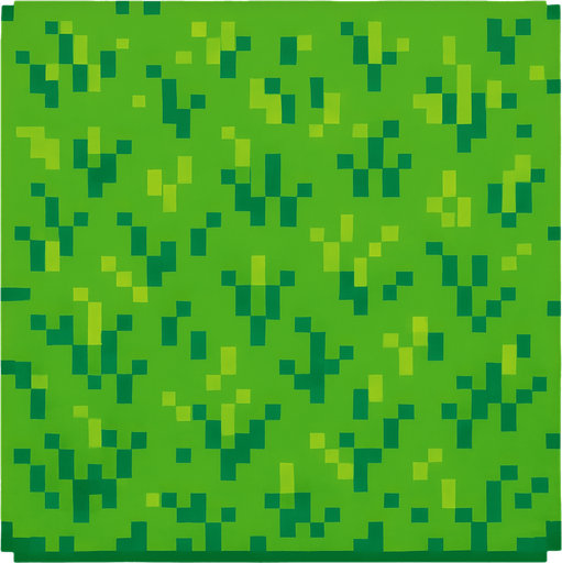 Grass tile 2d pixilated topdown.
In-Game asset.  2d.  High contrast.  No shadows