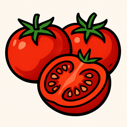 domates.
In-Game asset.  2d.  High contrast.  No shadows