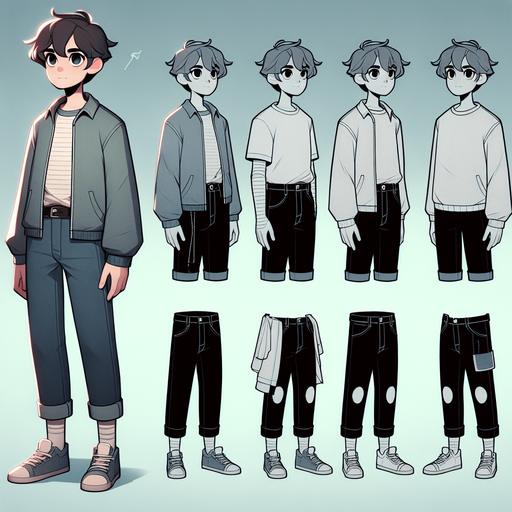 Redesigned Main Player Character: A Regular Person Hero

Concept: Transform the character into a relatable, everyday individual who embarks on a journey of self-discovery. This character is not a conventional “hero” but rather someone with hidden potential, embodying the player’s own struggles and aspirations.

Physical Features:
	1.	Body Shape:
	•	Average build, neither overly athletic nor weak, to reflect an everyman/everywoman persona.
	•	Slightly hunched posture at the start of the game to symbolize self-doubt, which straightens as they grow through the levels.
	2.	Facial Features:
	•	Soft, approachable features with expressive eyes that show vulnerability, determination, and growth.
	•	A simple hairstyle, slightly tousled, to give a casual, relatable vibe.
	3.	Clothing:
	•	Practical and understated: a plain t-shirt, a light jacket, jeans, and sneakers.
	•	As the character progresses, subtle changes in their outfit (like brighter colors or small glowing accents) reflect their growi.
In-Game asset. 3d. Blank background. High contrast. No shadows.