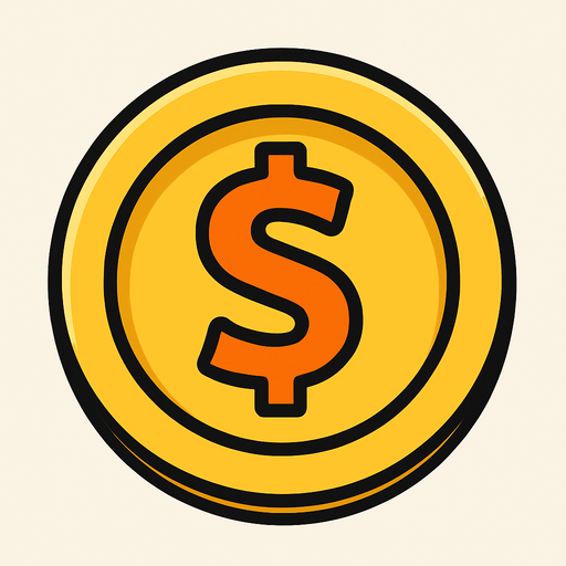 coin for 2D.
In-Game asset.  2d.  High contrast.  No shadows