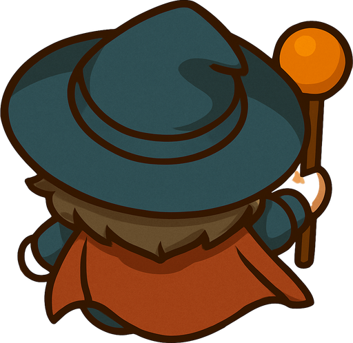 Make it seen from behind top view