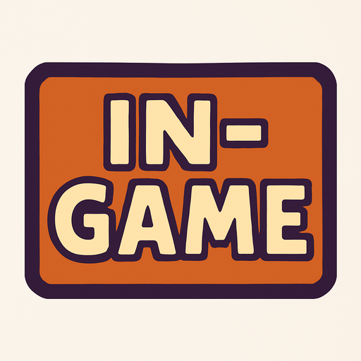 sign.
In-Game asset.  2d.  High contrast.  No shadows