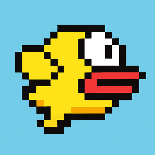 give me some alternatives of real flappy bird.
In-Game asset.  2d.  High contrast.  No shadows. Just one image