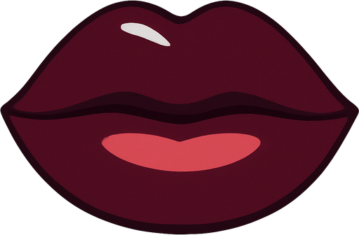 This mouth closed with lips