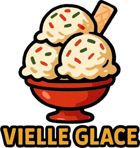Vielle glace (dessert).
In-Game asset.  2d.  High contrast.  No shadows