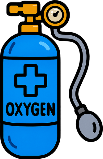 oxygen tank 2d.
In-Game asset.  2d.  High contrast.  No shadows