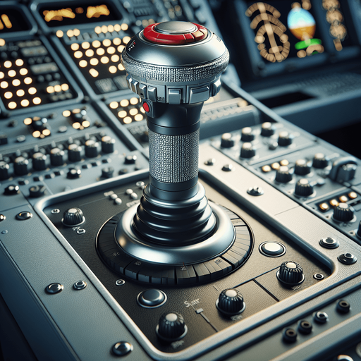 fligh joystick red button.