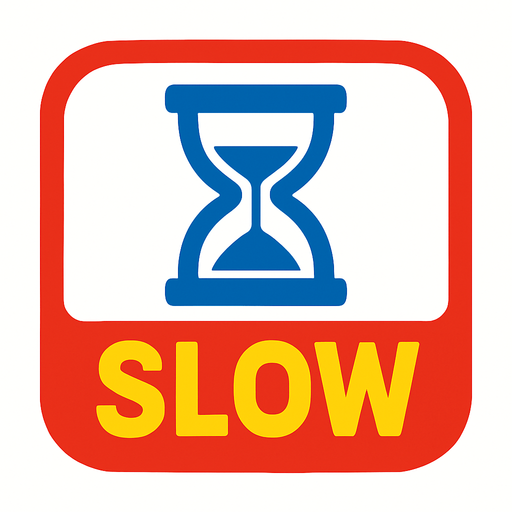 Powerup slow.
In-Game asset.  2d.  High contrast.  No shadows