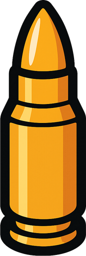 silah mermisi.
In-Game asset.  2d.  High contrast.  No shadows