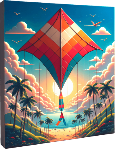 Kite and look like real make this type kite for me.
Single Game Texture. In-Game asset. 3d. Blank background. High contrast. shadows.